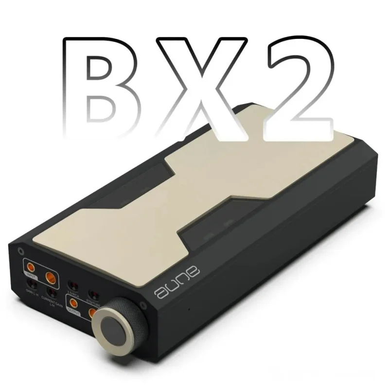 

Aune BX2 Portable Headphone Amplifier Pure Class a Tube HiFi Balance 4.4 Double 6P1 Music RCA Single End