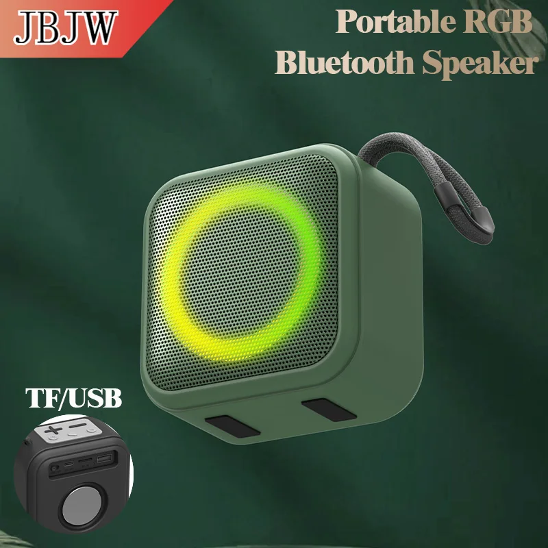 JBJW A21: El Altavoz Inalámbrico con Luz RGB que Transforma Cualquier Espacio