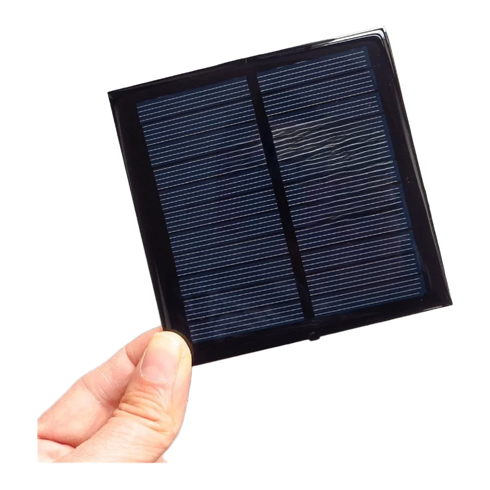 Compact 1W for Solar Panel Set 3pcs 5.5V for Portable Solar Chargers Remote Sensors and Student Engineering Projects