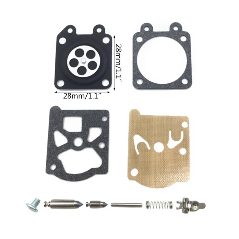 10Sets/5/1Set Carburetor Repair Gasket for 025 024 026 MS210 MS230 MS250 MS240 MS260 FS85 Motorcycle Dirt Pit Bike Durable