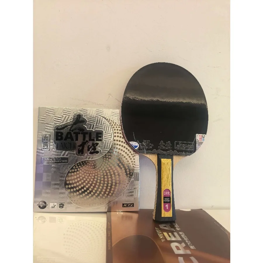Friendship 729 Kuanglan Blue ALC 7 Ply Table Tennis Blade Professional Offensive Loop Ping Pong Blade for Students