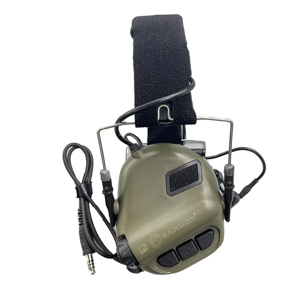 Earmor-Casque anti-bruit DulMédiateur set, communication d'aviation militaire, écouteur de tir, M32, MOD4