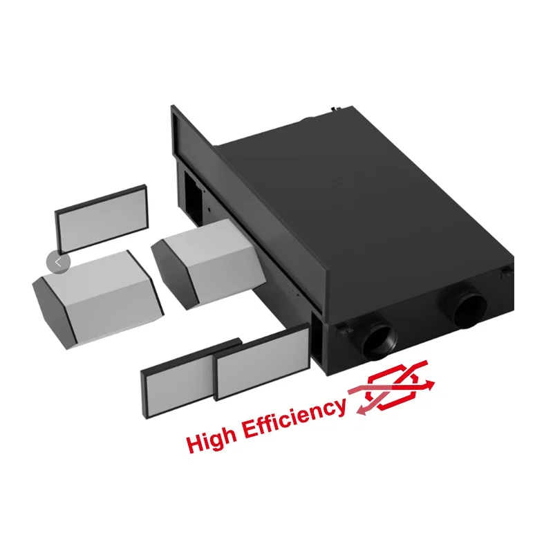 

Counterflow MVHR Mechanical Ventilation System Residential Ventilation Unit HRV Heat Recovery System