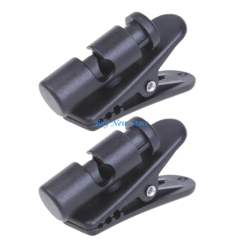 

20CE Simple Cable Holder Earphone Wire Clip Line Mount Clip for Tidy Setups 2/5/10pc