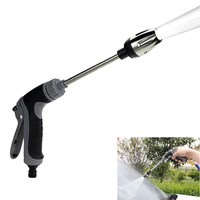 Portable High-Pressure Water Gun For Cleaning Car Wash Machine Garden Watering Hose Nozzle Sprinkler Foam Water