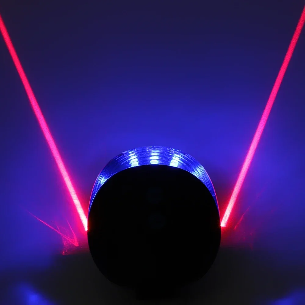 1/3pcs Waterproof Bicycle Cycling Lights Taillights LED Laser Safety Warning Bicycle Lights Bicycle Tail Bicycle Accessories