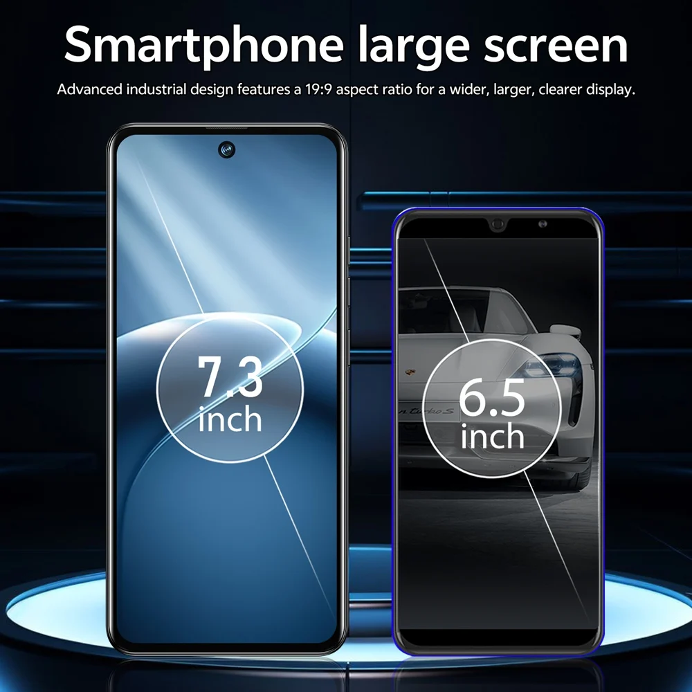 K-Touch C27 Ultra Mobile Phones 5G Dual Card Dual Standby Smartphone 7.3 HD Android 15 Cell Phone 8000mAh Face Unlock 16+48MP Camera Global Version Cellphones For Men Women