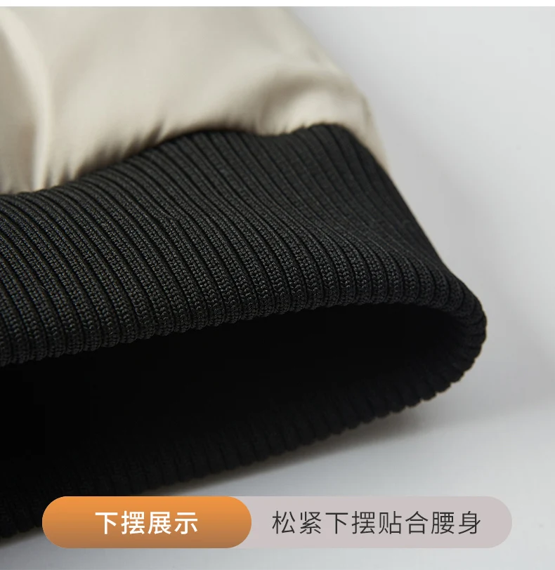 2026 Winter Men's Cotton Jacket letter pattern double-faced Cotton Jacket men Winter Coat Edition Trendy Thick solid color