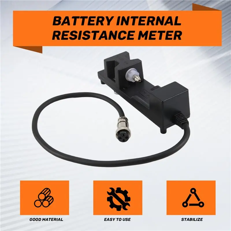 

[NEW A09R!】 18650 26650 21700 Lithium Battery Four-Wire System Internal Resistance Meter Test Bracket Battery Fixture Clamp Hold
