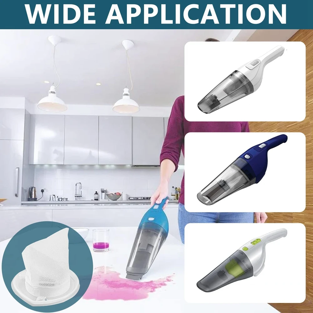 Запасные части Hepa-фильтр, совместимый с BlackDecker EVF100 BDH9600CHV, аксессуары для ручного пылесоса