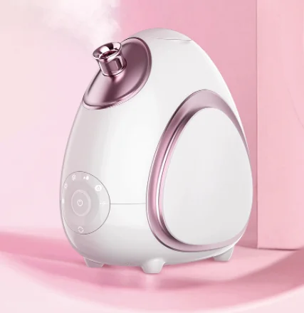 Hot and Cold Rotatable Face Steamer Vaporizer Steaming Facial Steamer Machine Facial Beauty Sauna Spa Device