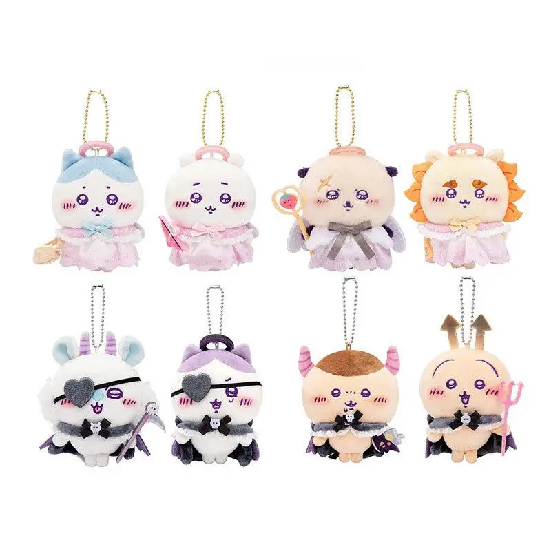 

Chikawas Cute Angel Devil Plush Do-ll Hachiwar Usagi Usachi Jiyi Small Pendant Keychain Girl Bag Decoration Small Ornaments Gift