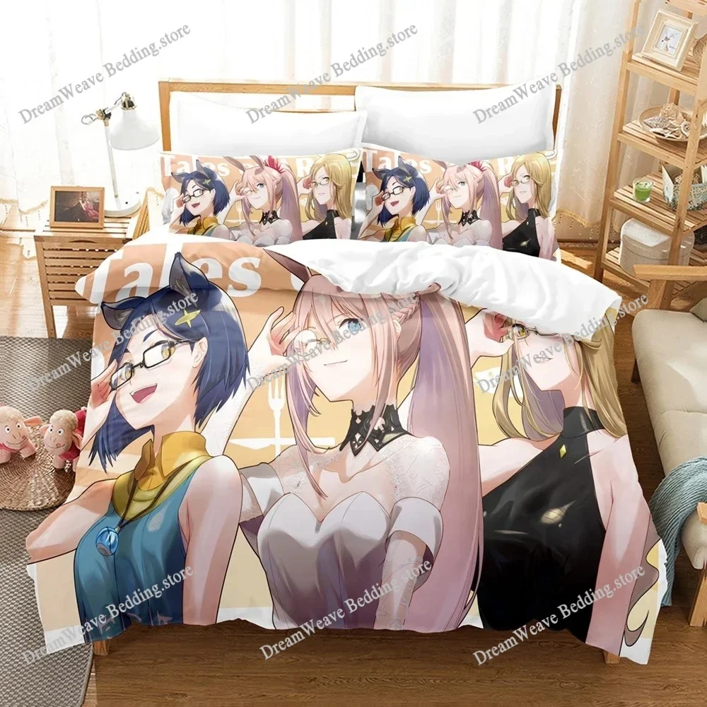 

Hot Game Tales of Arise Bedding Set Modern 3D Print Comforter Duvet Cover Pillowcases Duvet Cover Queen Single Size Dropshipping