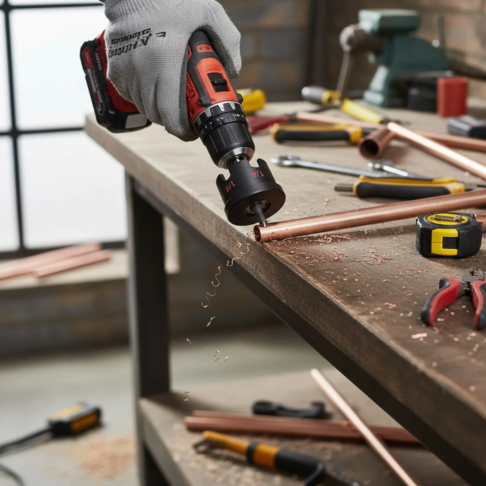 

Многофункциональное сверло-головка для гаек из прочной легированной стали для электродрели, быстросъемный инструмент