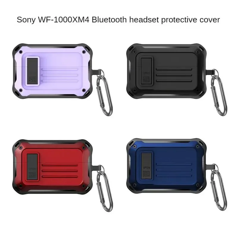 Чехол для наушников WF-1000XM4, матовый жесткий защитный чехол для наушников WF1000XM4, модный чехол для гарнитуры