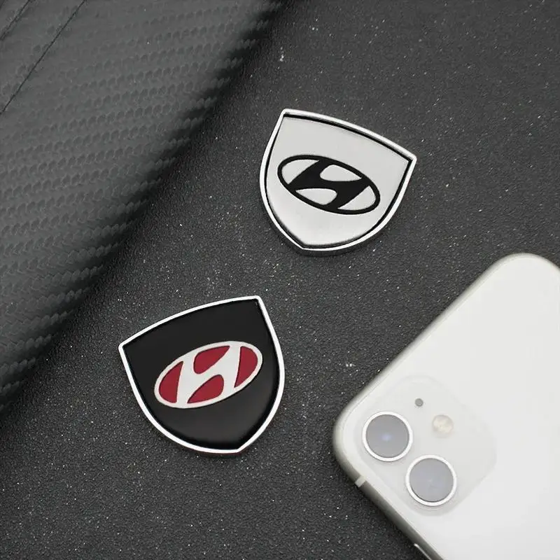 ثلاثية الأبعاد شارة معدنية نافذة السيارة الجانبية الجذع ملصق مائي ملحق متوافق مع هيونداي توكسون أكسنت إلنترا سانتا في سوناتا I20 I