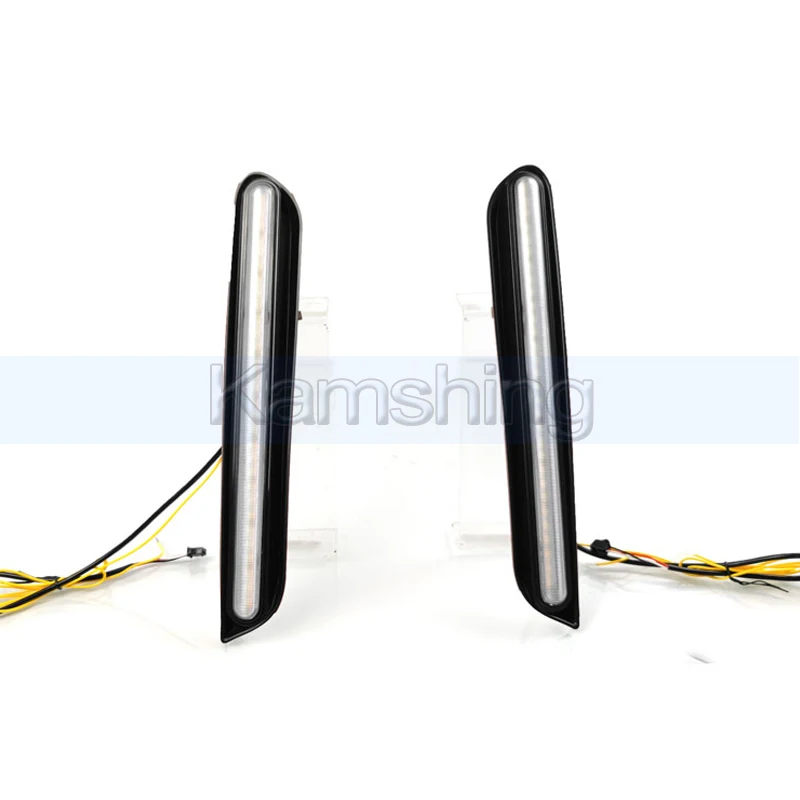 1pair LED Daytime Running Light For Leapmotor C10 C16 2024 DRL Day Light Front Bumper Lamp Fog lamp Turn Signal Light
