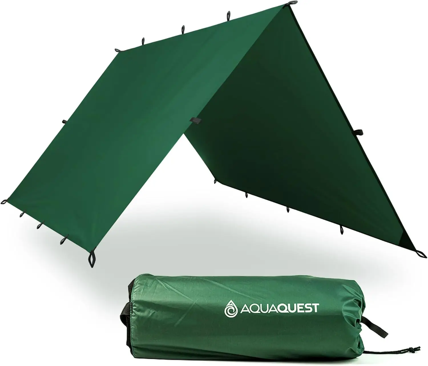 

Defender Camping Tarp - Heavy Duty Tent Shelter or Rain Fly - Waterproof Camping Essentials for Hiking