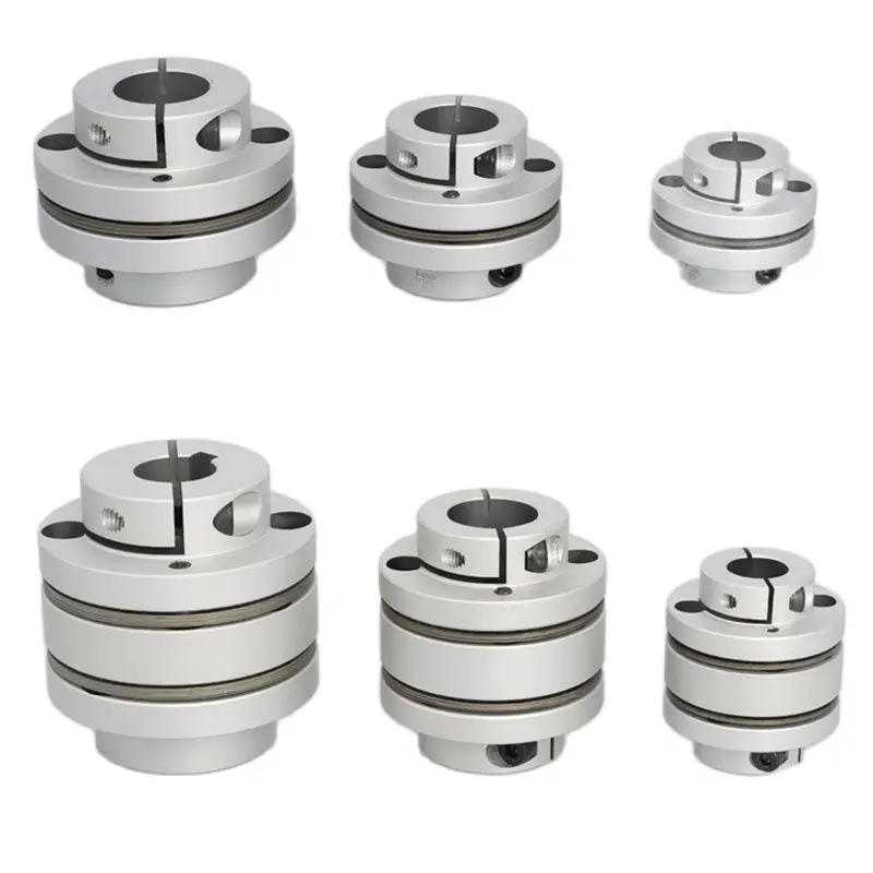 1pcs 10~22mm Stepped Single Membrane Diaphragm Flange Coupling Coupler Motor Connector Sleeve LK3-C56