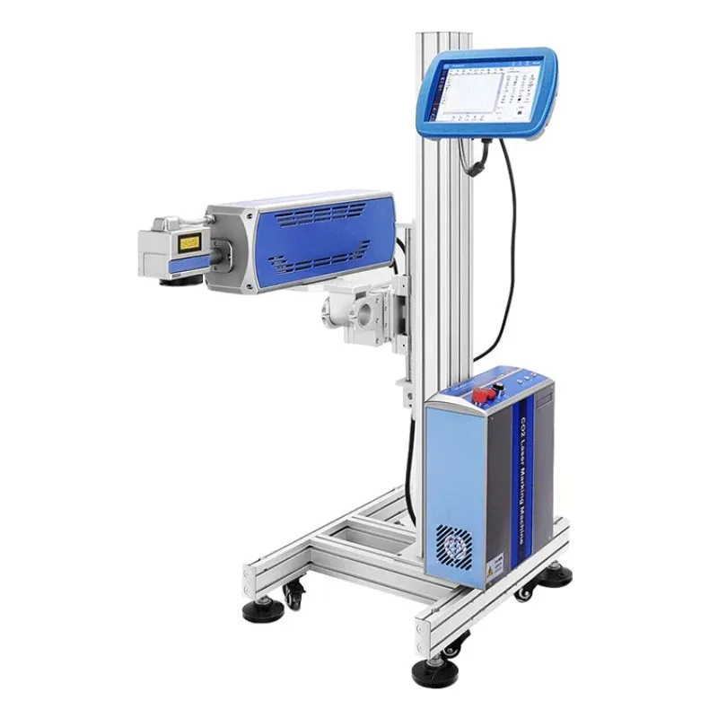 

2025 PE HDPE PPR PVC PIPE Cable Laser Printer 20w 30w 50w Fiber Co2 UV Online Fly Laser Engraving Printing Marking Machine Price