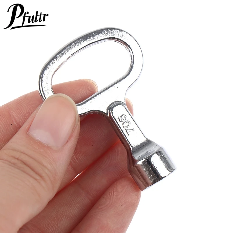 Universal Key Multifunction Wrench Metro Trains Key Lock Elevator Door Key Electric Cabinet Keys For Triangular Panel Lock