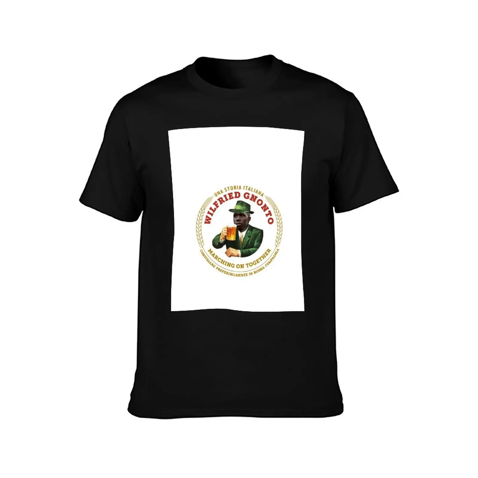 Willy Gnonto Moretti T-Shirt, Funny Graphic Print Tee, Unisex Cotton Casual Short Sleeve Top