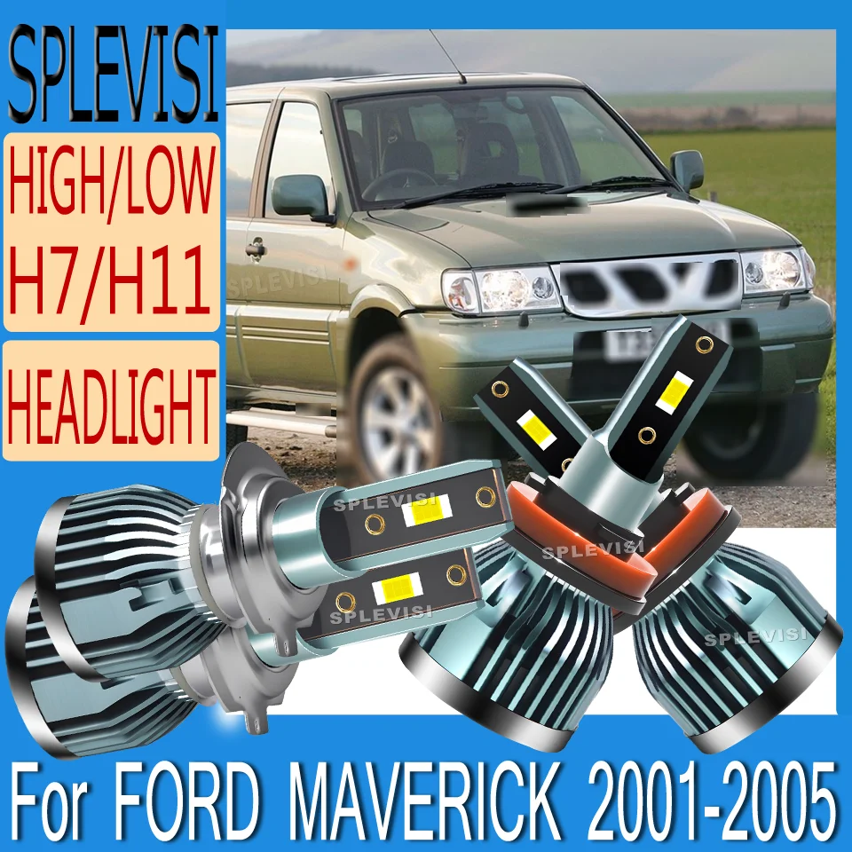 

Powerful Car LED Headlight Quick Setup Dustproof Keeps Dirt Out Long Service Life For FORD MAVERICK 2001 2002 2003 2004 2005