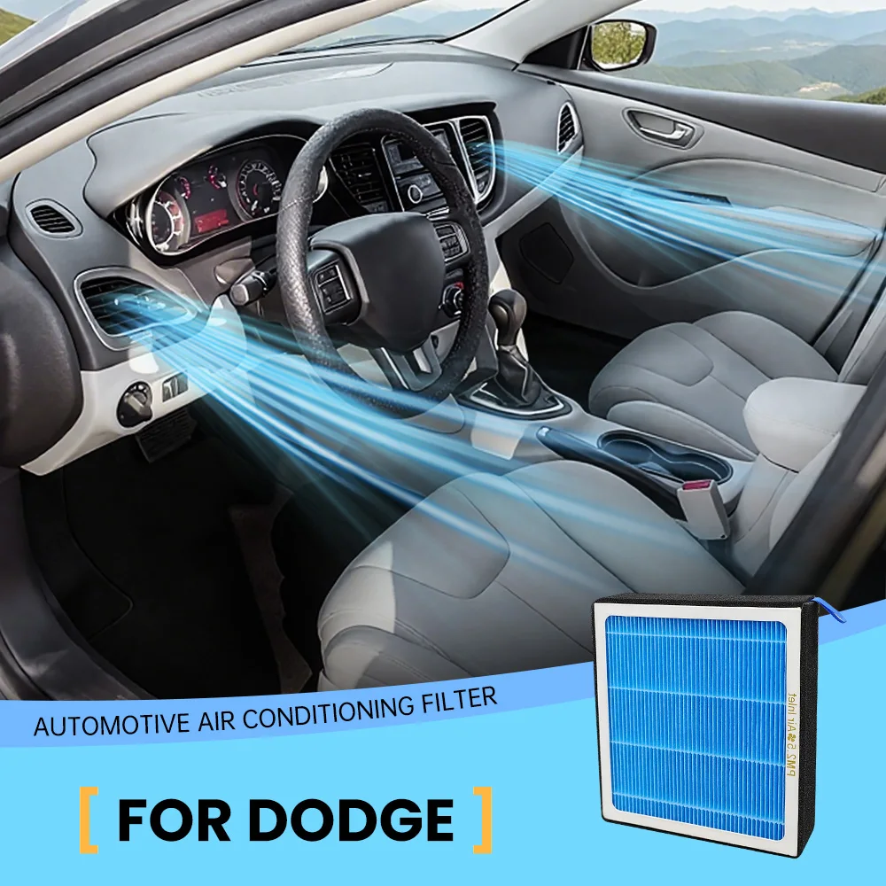 

Car Air Conditioning Filter For Dodge Dart 2013 2014 2015 2016 Activated Carbon Cabin Air Filter Car Interior Accessories