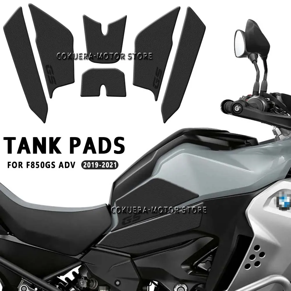 

Motorcycle Accessories Fuel Tank Sticker Anti Slip Pad Knee Protection For BMW F 850 GS F850GS ADV