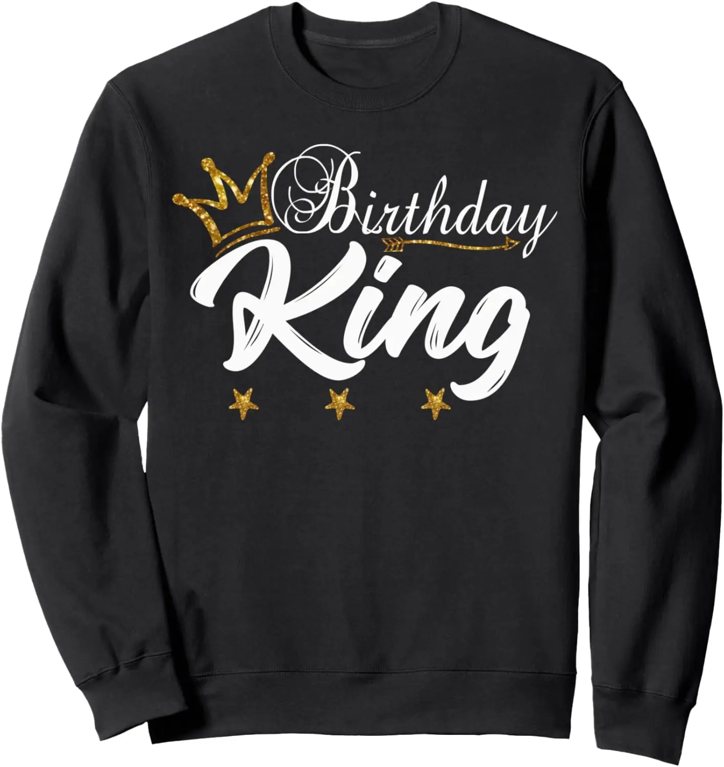 Bluza urodzinowa King Gold Crown dla chłopców i mężczyzn