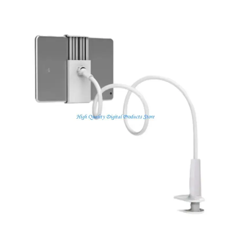 U2JE Gooseneck Plablet Holder для кровать с регулируемой рукой длиной 70 см и стабильной проектированием двойного зажима