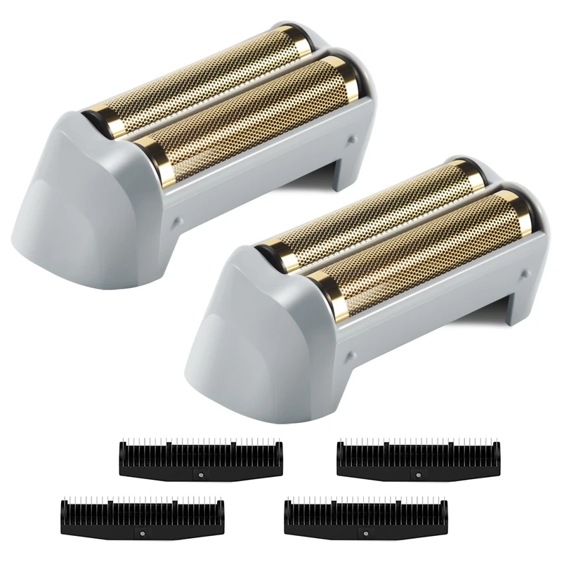 ABBR 2 Pack Pro Shaver Replacement Foil and Cutters for Andis 17150(TS-1) Shaver ProFoil Lithium Replacement