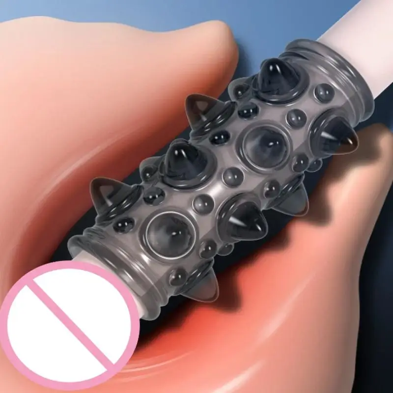 Silicone Cock Ring For Male Penis Enlargement Sleeve Delayed Ejaculation And Enhanced Erection Adult Sexy Couples Sex Toys 18+ view 3