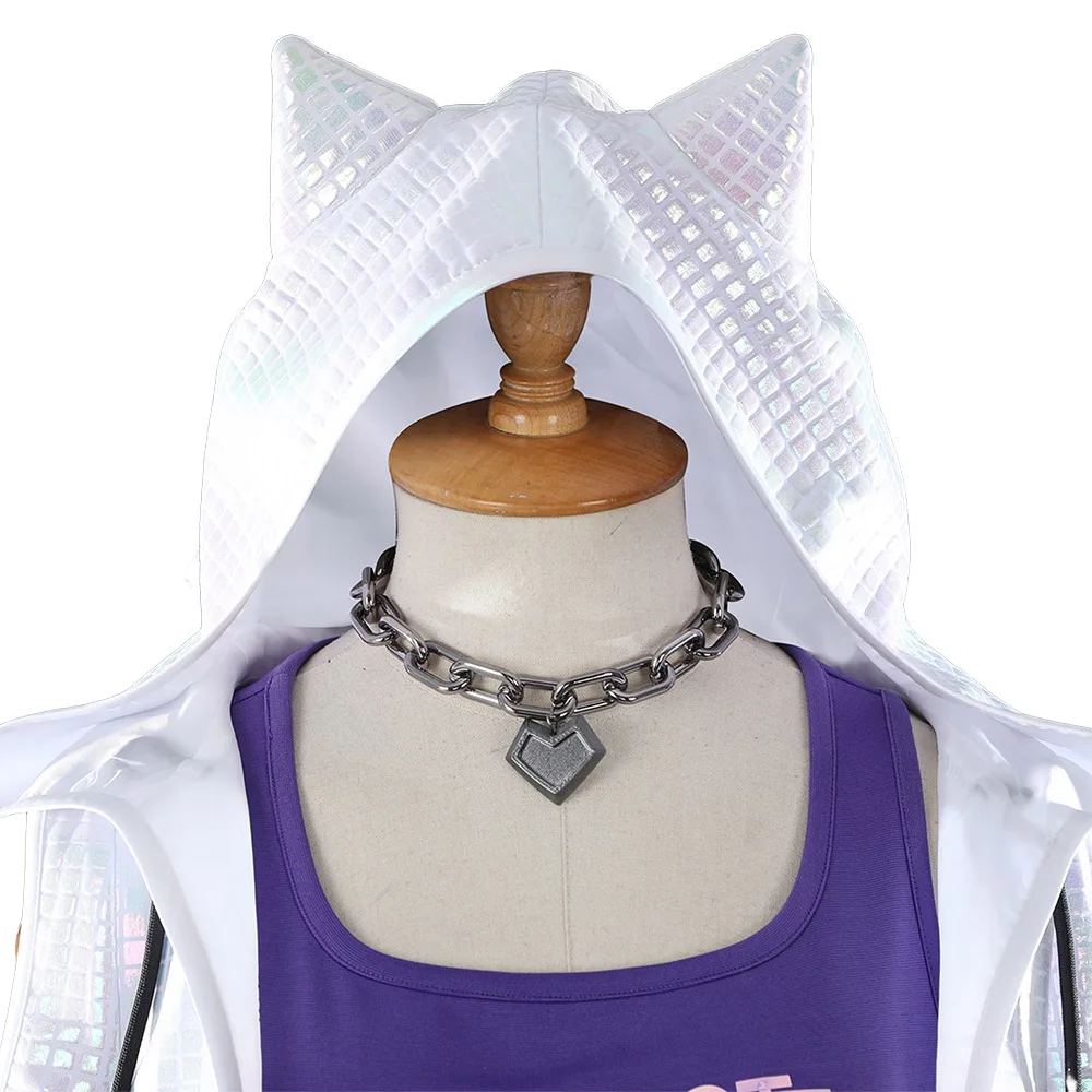 لعبة OW تأثيري آش أعلى السراويل حزب تمويه لعب الأدوار حلي الإناث الكبار الدعاوى الزي هالوين كرنفال ملابس الحفلات مجموعة