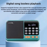 Multi Functional Mini Radio FM with Bluetooth Card Insertion Receiver Rechargeable Portable Am Fm Dab Emergency Radios All Wave