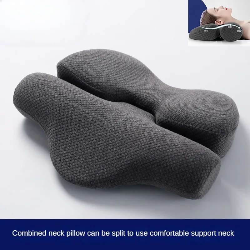 

Sleep Neck Protection Pillow Sleep Traction Reverse Arch Cervical Spine Pillow Neck Protection Massage Memory Nap Pillow