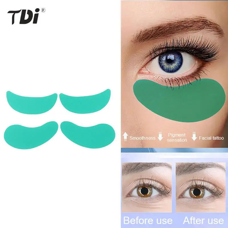 1Pair Reusable Silicone Eye Patches Facial Lifting Strips Anti Aging Skin Pads Wrinkle Removal Eye Patches Sticker