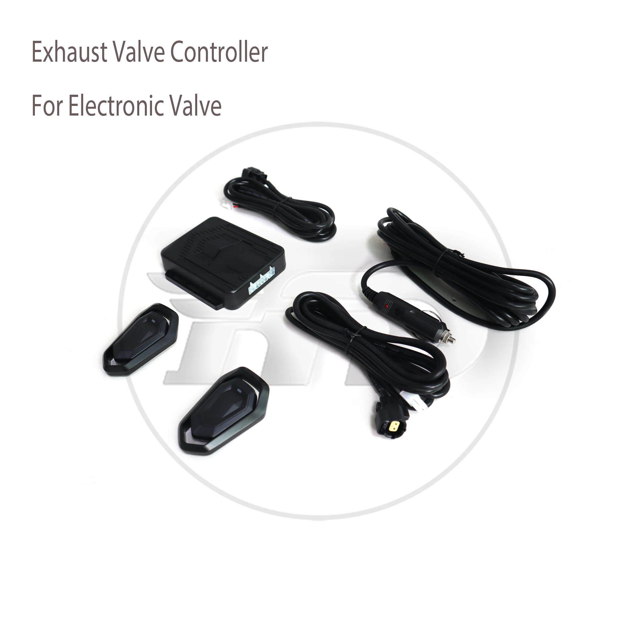 Car Exhaust System Valve Controller 12 Volt Electronic Valve Remote Control For Dual Valves