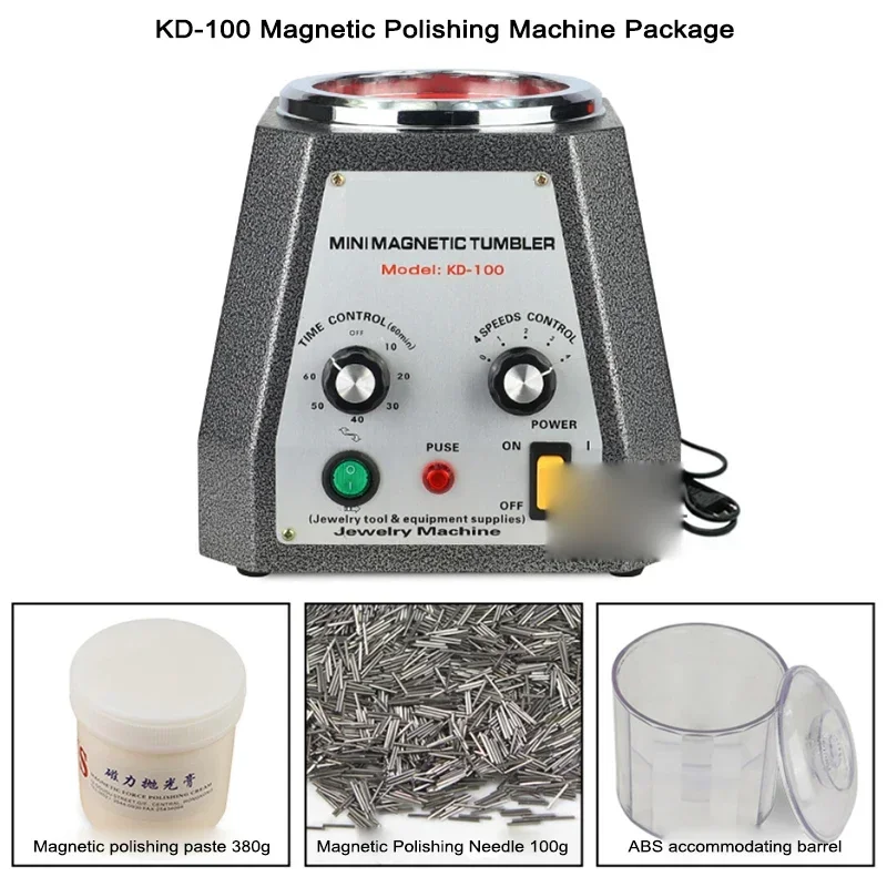 Baru Kecil Kecil Mesin Poles Penggiling/KD100 Kuat Magnetik Magnetik Magnetik Mesin Poles Mesin Penggiling Poles