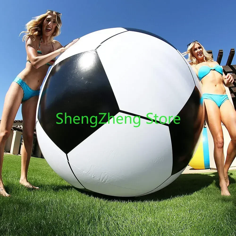 Giant Beach PVC Inflatable Kids Soccer Ball Bench Ball Adults Gaming Playing Toy 1/1.5/2M