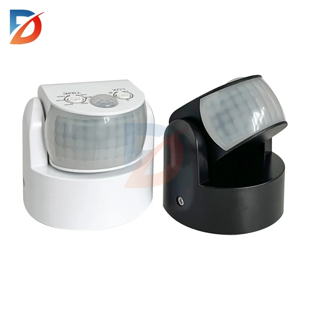 Automatic PIR Infrared Motion Sensor AC 220V-240V Detector Double Probe Induction Movement Light Switch Outdoor IP65 180 Degree
