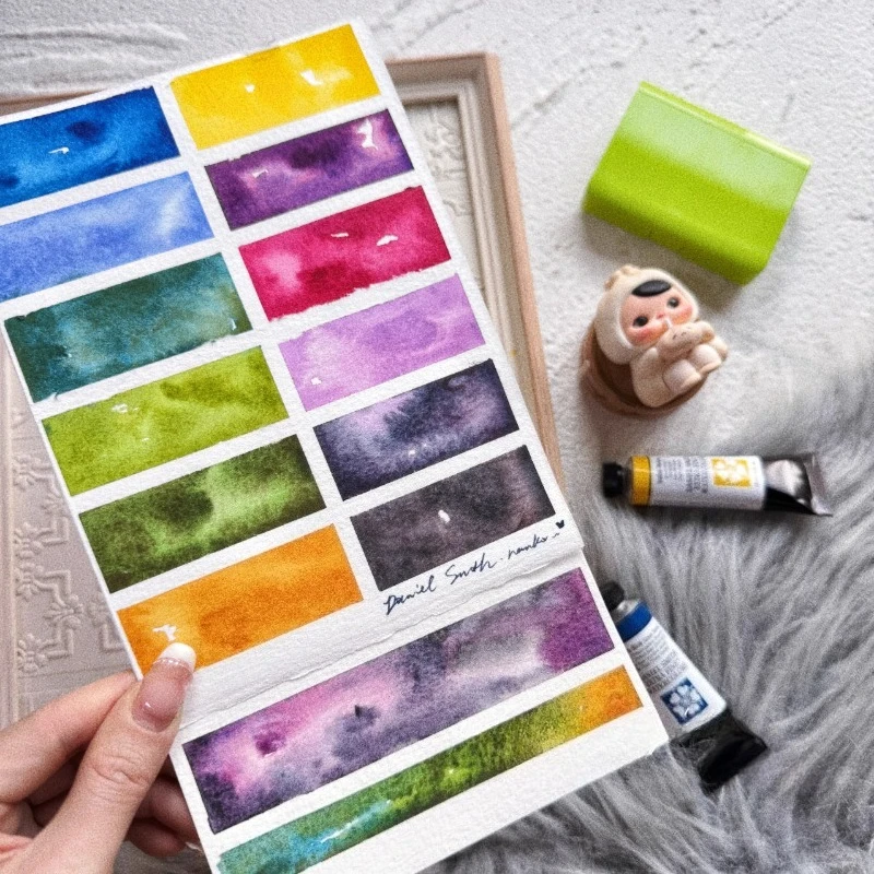 Daniel Smith Extra Fine Watercolor Color of Inspiration 12 Colors 0.5ml/1ml Artist Package Acuarela Beginner Painting Supplies