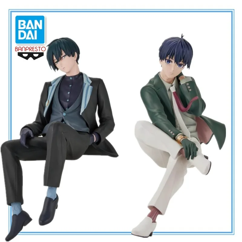 

In Stock Original BANDAI BANPRESTO BLUE LOCK Isagi Yoichi Rin Itoshi Anime Character Model Collection Desktop Decoration Toys