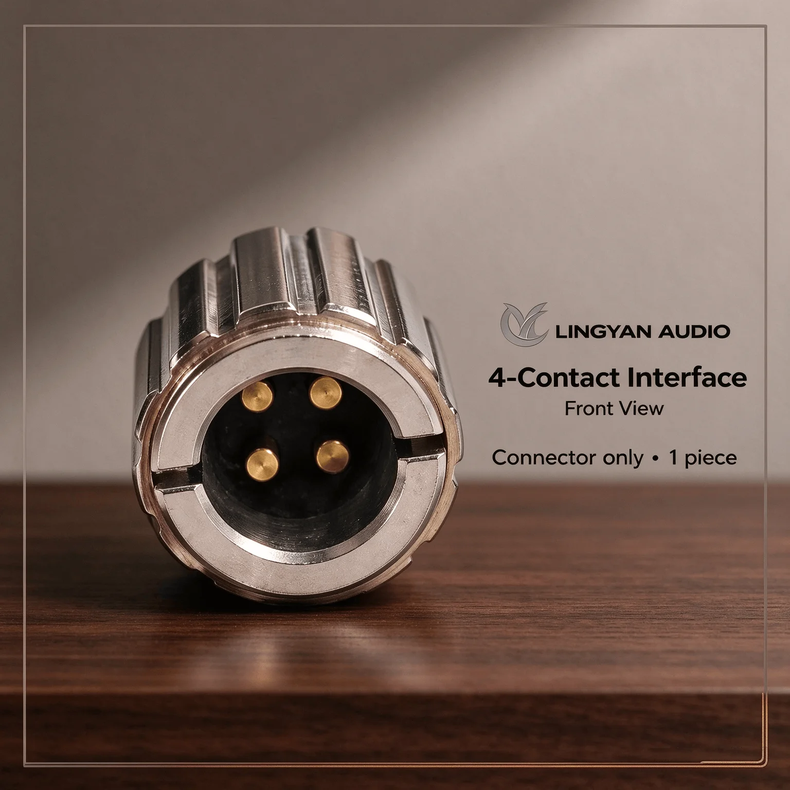 HiFi Phono Socket LINGYAN AUDIO 4-Pin Internal Tonearm Headshell Connector 1PC for Vinyl Turntable Record Player Maintenance