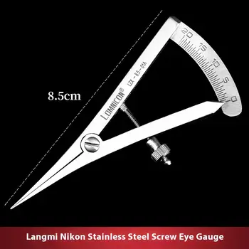 쌍꺼풀 수술 기구, 매몰 실 위치 조정 도구, 안과용 나침반, 자, 측정 도구 1개 10 best sales 안과 - №2