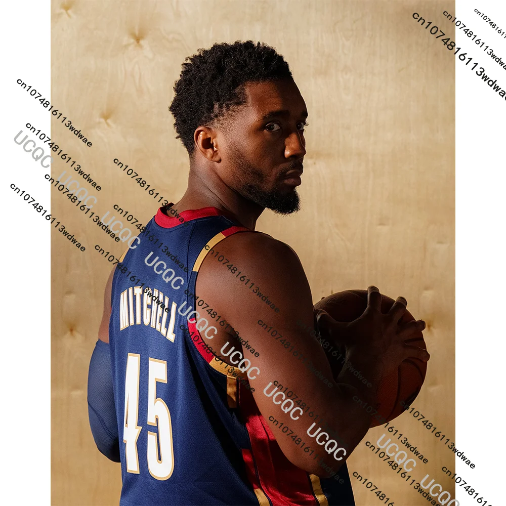 26/25 EE. UU. Últimos deportes de baloncesto Mitchell camiseta para hombres fanáticos chaleco de baloncesto transpirable entrenamiento de competición al aire libre Jersey