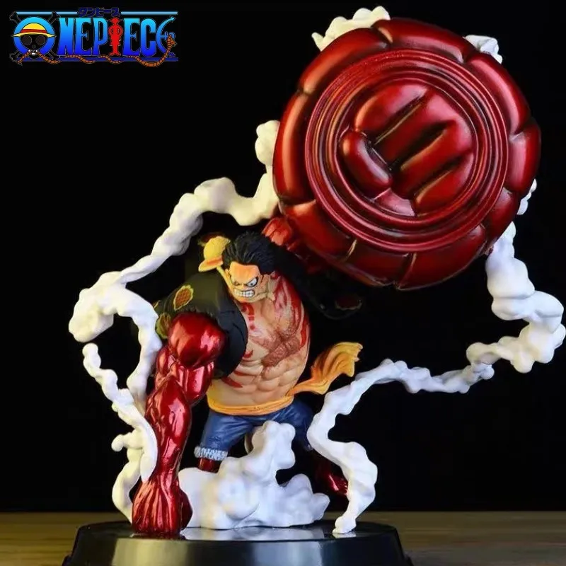 

25cm Anime One Piece Figure Luffy Gear 4th King Kong Gun Pvc Action Figures Collectible Model Xmas Gift Doll Decoration Toy