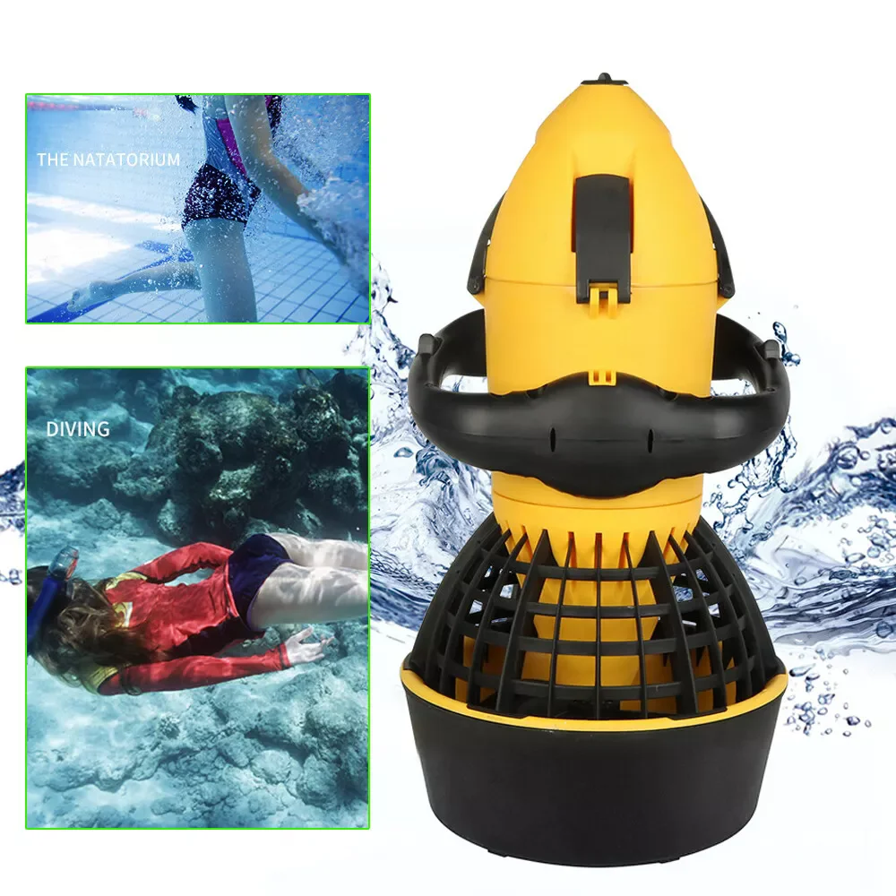 500W Dual Speeds Electric Underwater Scooter Handheld Underwater Sports Equipment Water Propeller For Marine/Pool Diving Sports