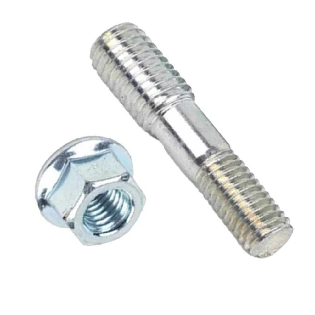 

Suitable For 52/58 Chain Saw Guide Plate Double Head Screw Nuts Nut Accessories Silver Tools Accessories