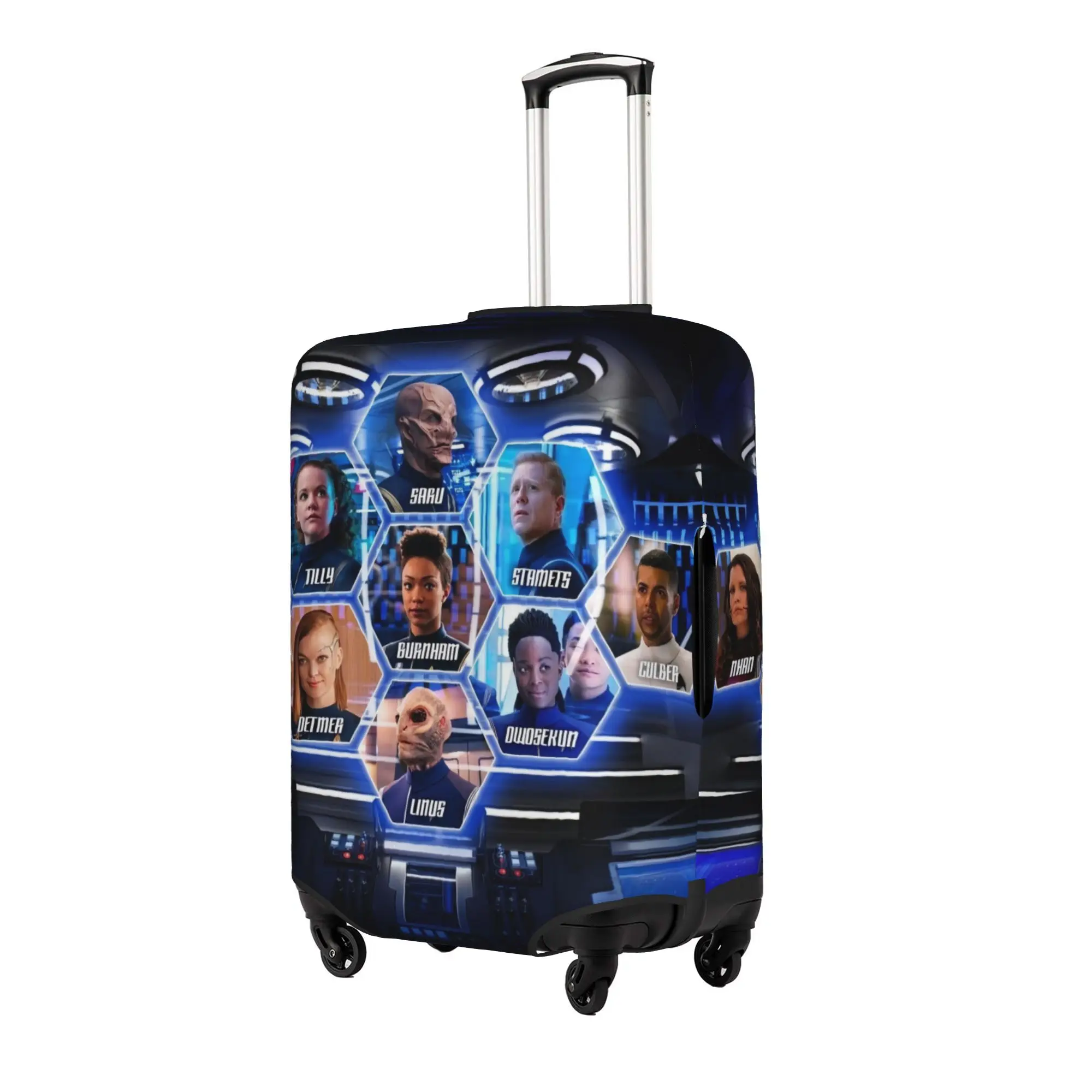 Star Trek Science Fiction TV Series  Suitcase Cover Dust Proof  Luggage Protective Covers for 18-32 inch